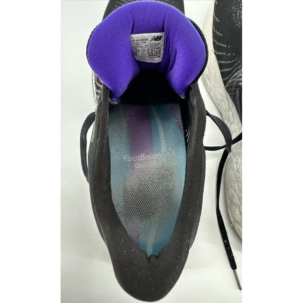 New Balance Fresh Foam Vongo Black and Purple Size 15 US / 14.5 UK
